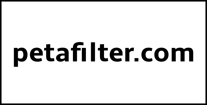 petafilter.com