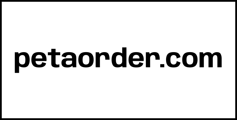 petaorder.com