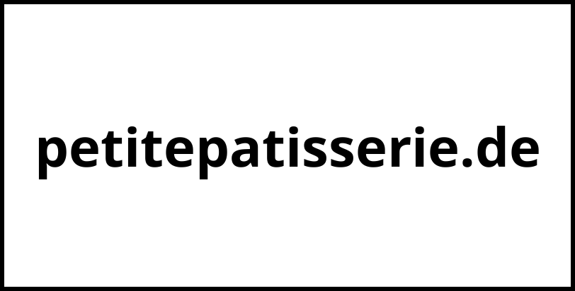 petitepatisserie.de