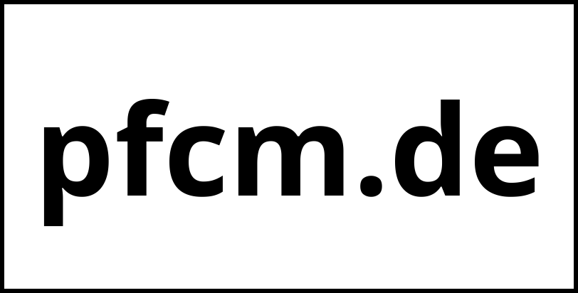 pfcm.de