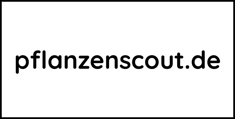 pflanzenscout.de