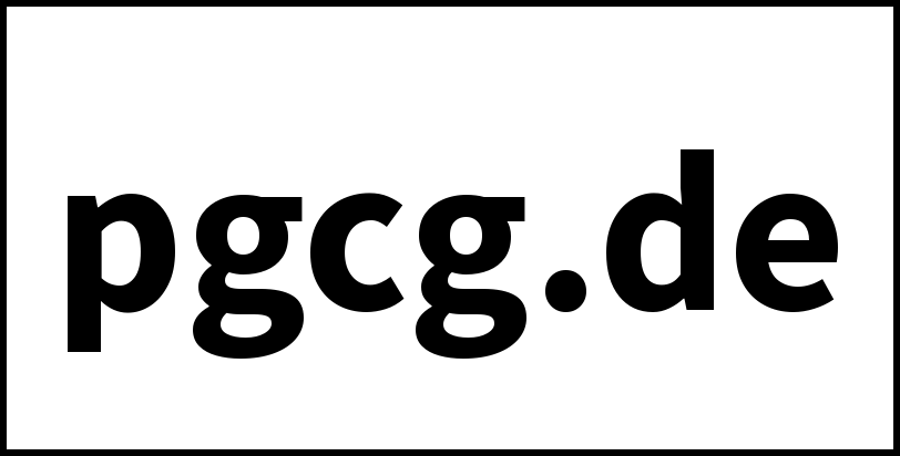 pgcg.de