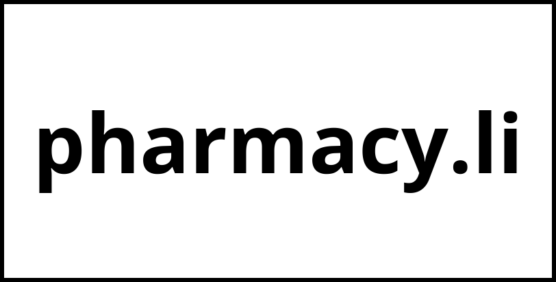 pharmacy.li