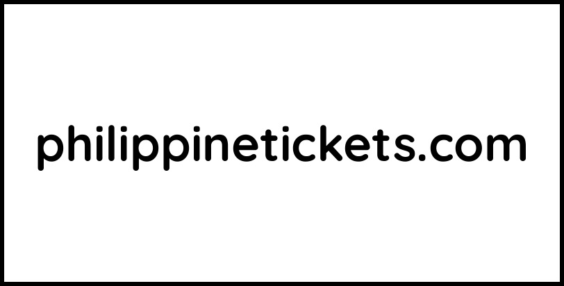 philippinetickets.com