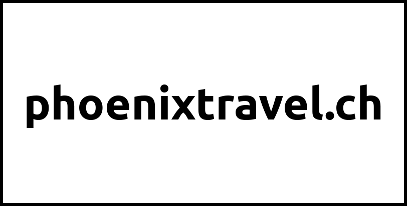 phoenixtravel.ch