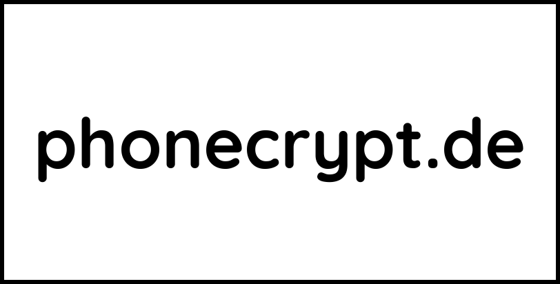 phonecrypt.de