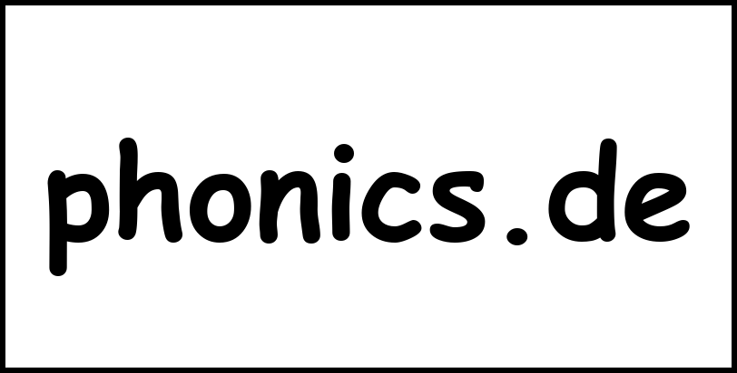 phonics.de