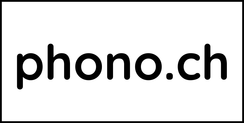 phono.ch