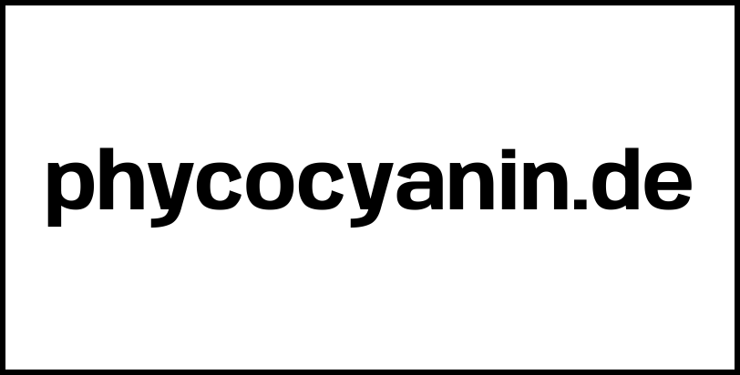 phycocyanin.de