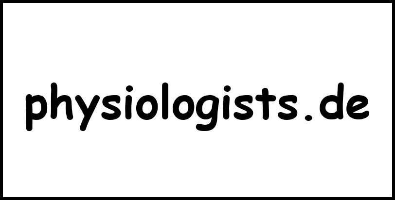 physiologists.de