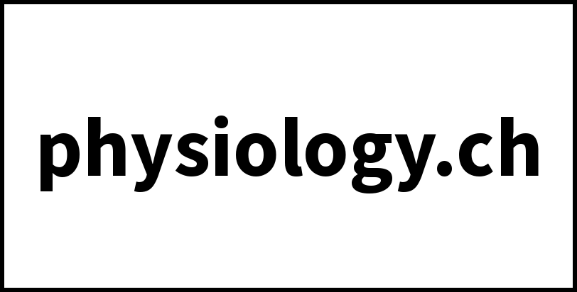 physiology.ch