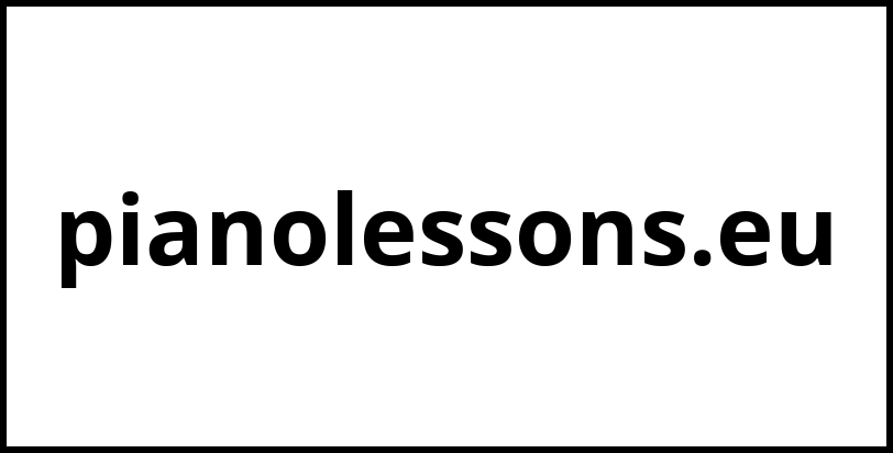 pianolessons.eu