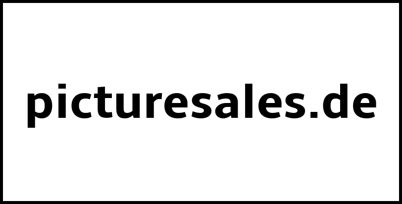 picturesales.de