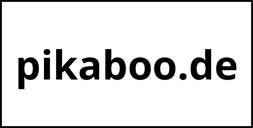 pikaboo.de