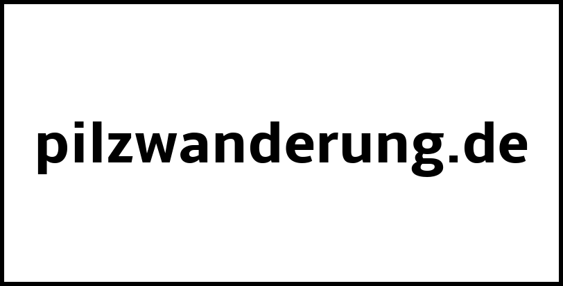 pilzwanderung.de