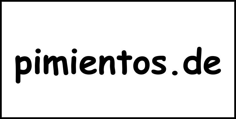 pimientos.de