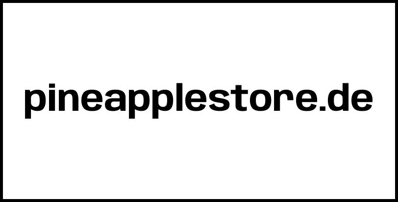 pineapplestore.de