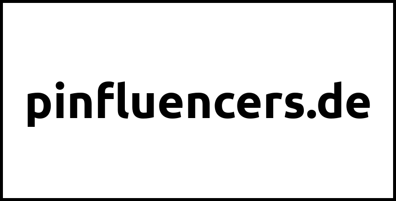 pinfluencers.de