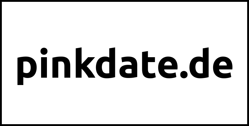 pinkdate.de