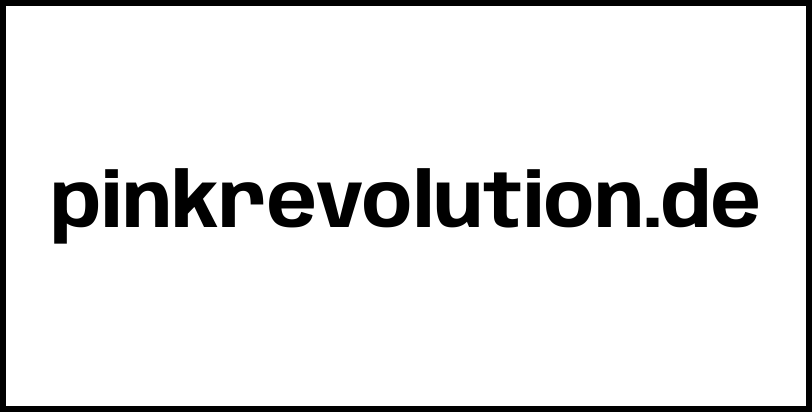 pinkrevolution.de