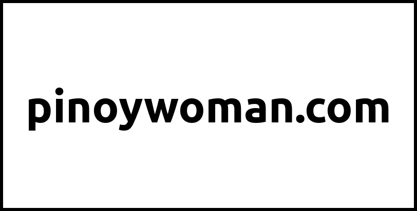 pinoywoman.com