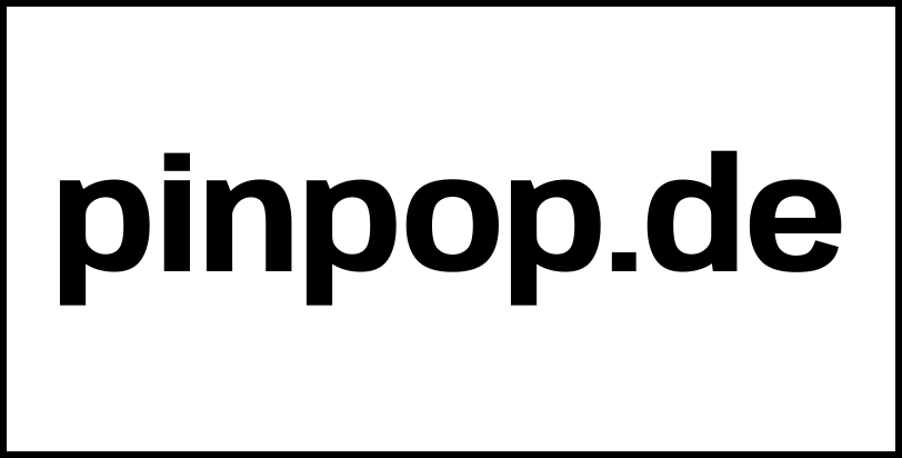 pinpop.de