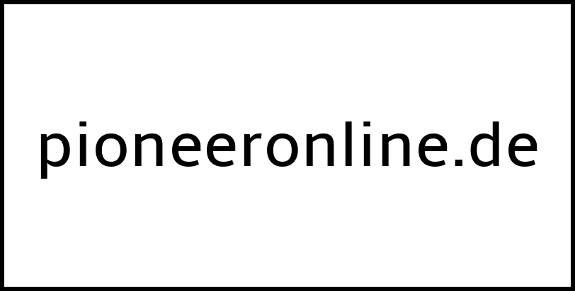 pioneeronline.de