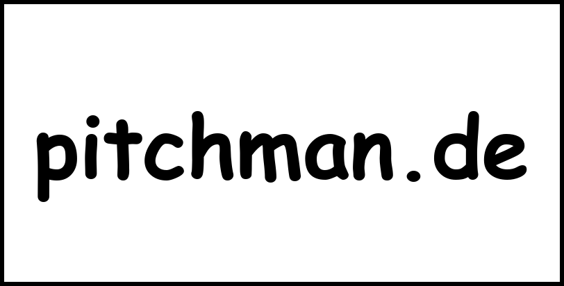 pitchman.de