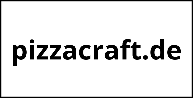 pizzacraft.de