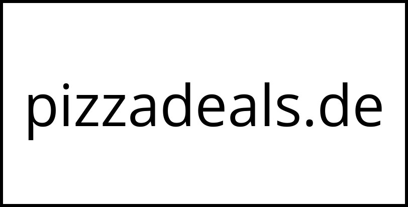 pizzadeals.de