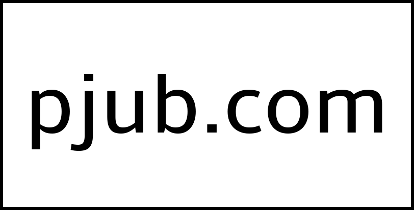 pjub.com