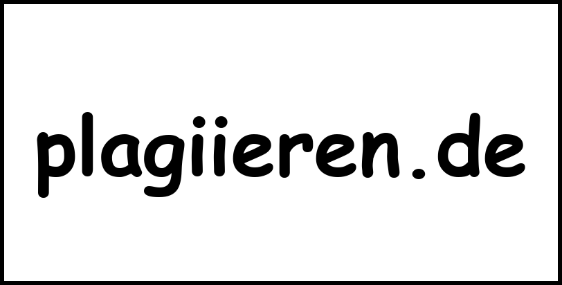 plagiieren.de