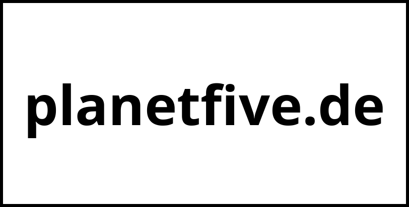 planetfive.de