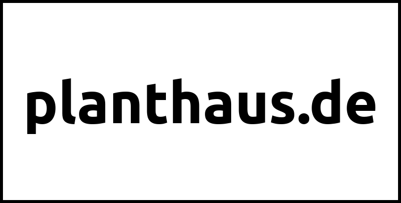 planthaus.de