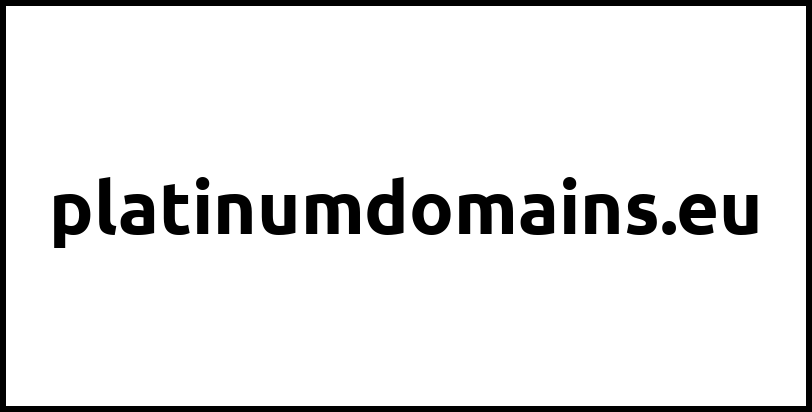 platinumdomains.eu