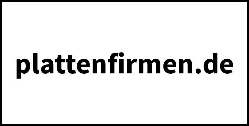 plattenfirmen.de