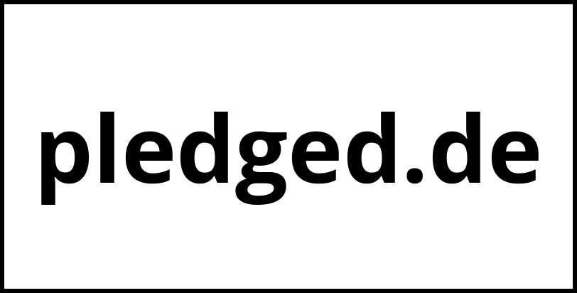 pledged.de