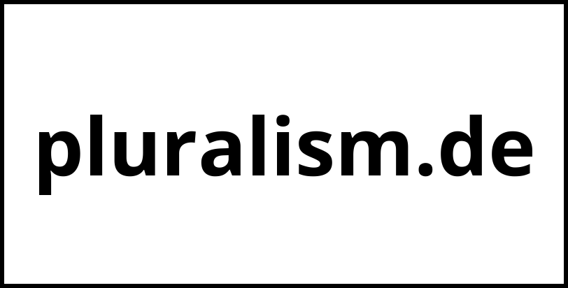 pluralism.de