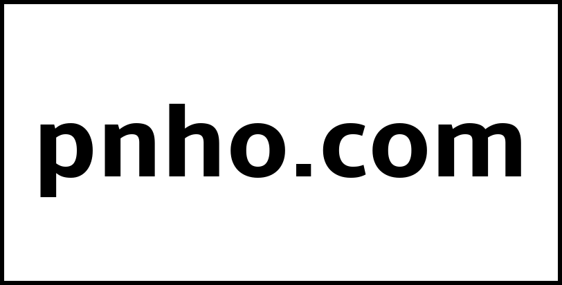 pnho.com