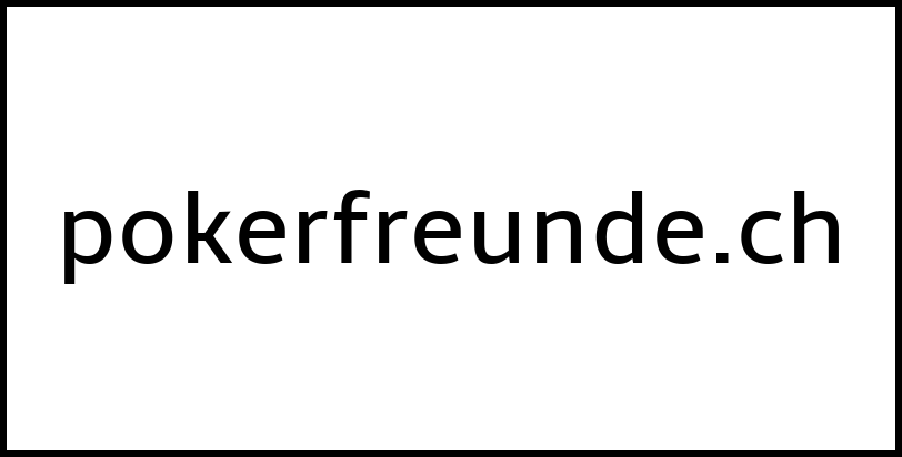 pokerfreunde.ch