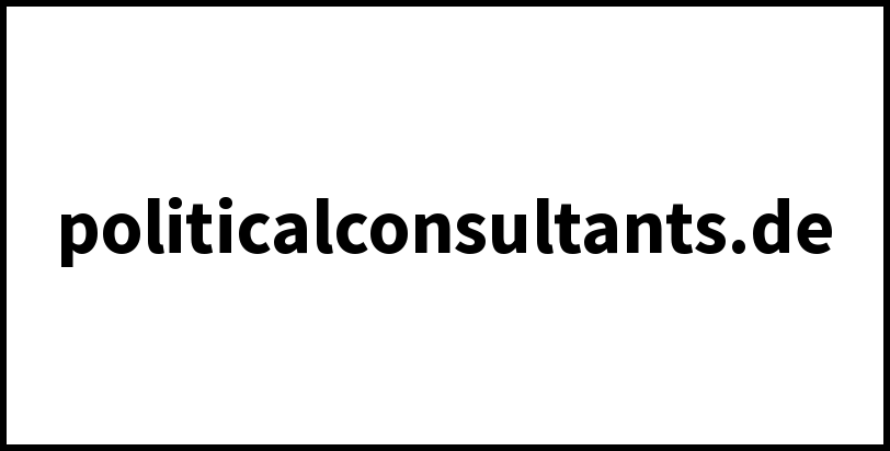 politicalconsultants.de