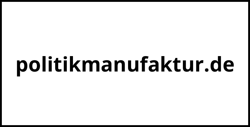 politikmanufaktur.de