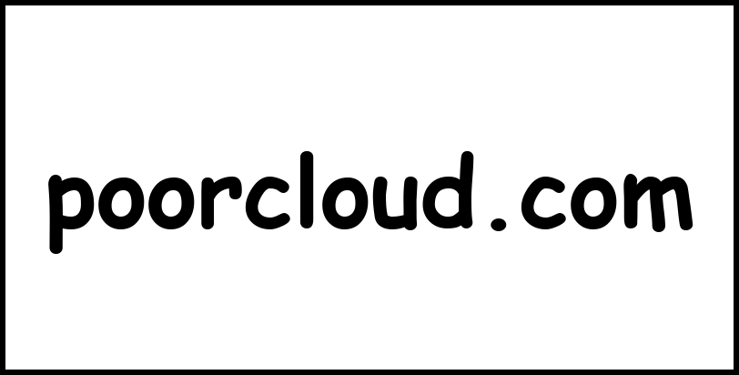 poorcloud.com