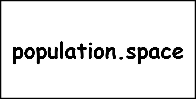 population.space