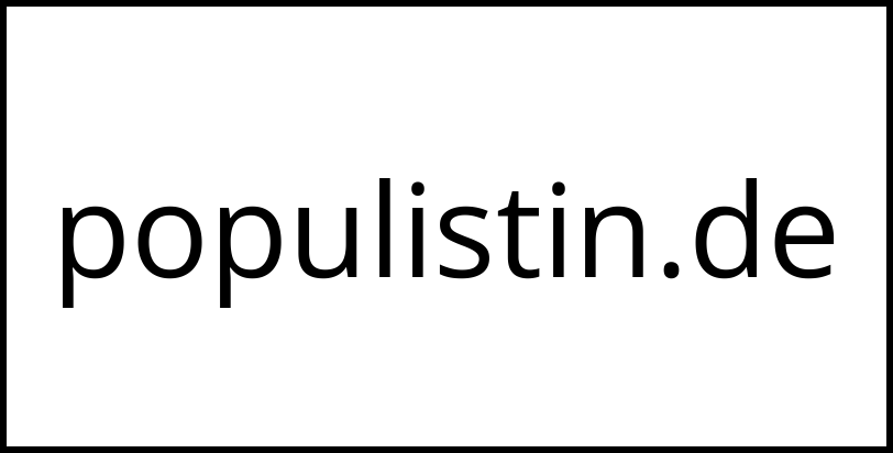 populistin.de
