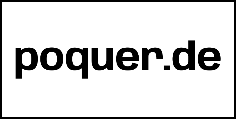 poquer.de