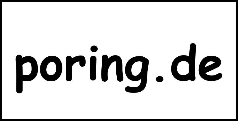 poring.de