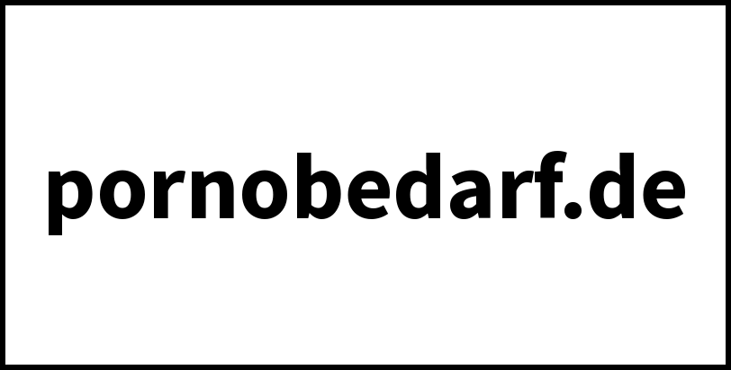 pornobedarf.de