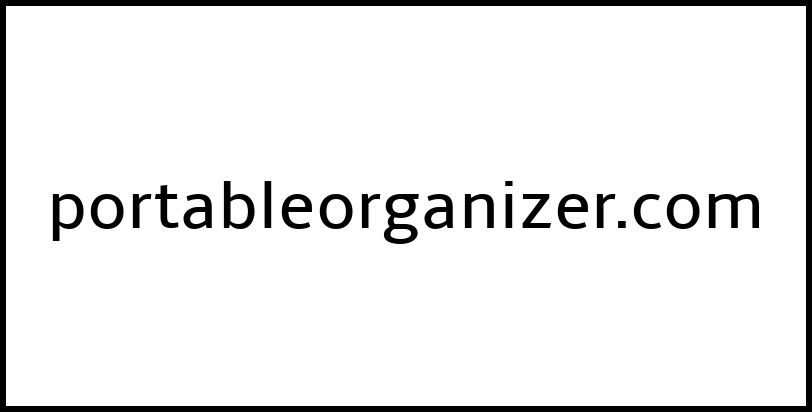 portableorganizer.com