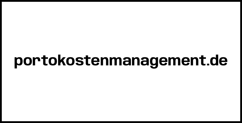 portokostenmanagement.de